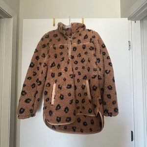 Abercrombie Sherpa quarter zip